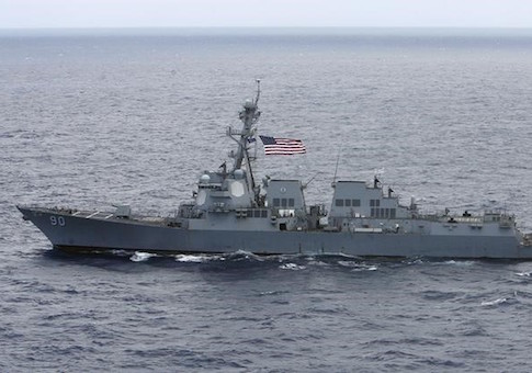 U.S. Warship Sails Near Islands Beijing Claims in South China Sea