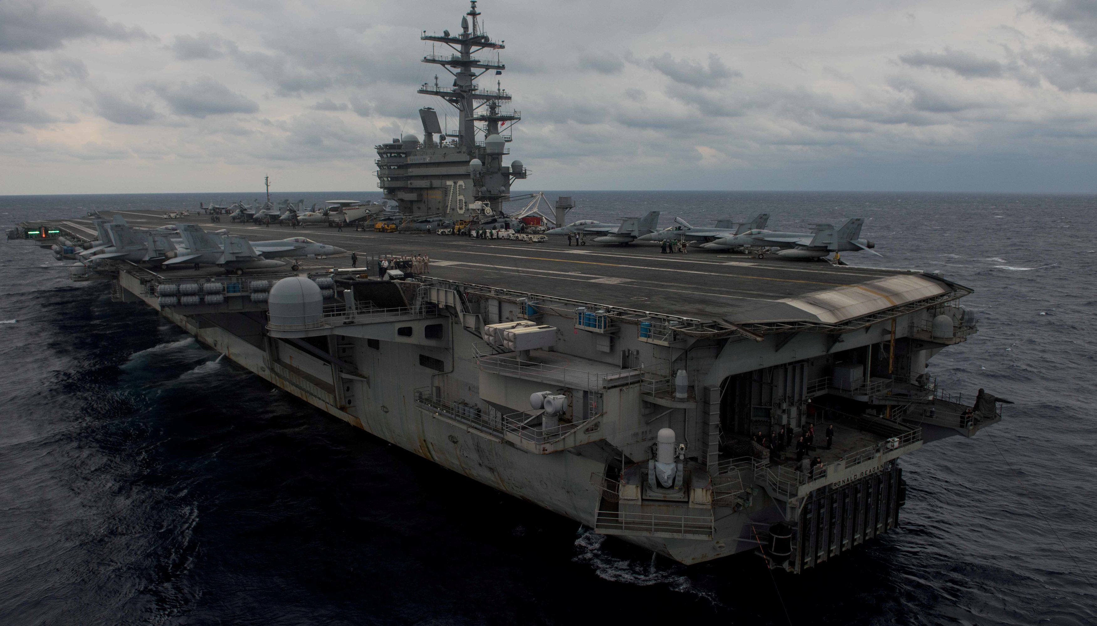 U.S. Navy Plane Crashes in Philippine Sea; Three Missing