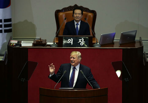 Trump to South Korean Legislature: North Korea Is 'A Hell That No Person Deserves'