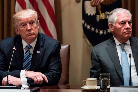 Trump Fires Rex Tillerson as Secretary of State, Names CIA Director Mike Pompeo as Replacement