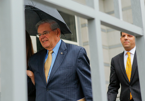 Menendez Chokes Up After Mistrial: 'I Was Delivered From an Unjust Prosecution'