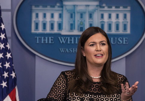 Huckabee Sanders Asks WH Press Corps to Share What They're Thankful for Before Thanksgiving