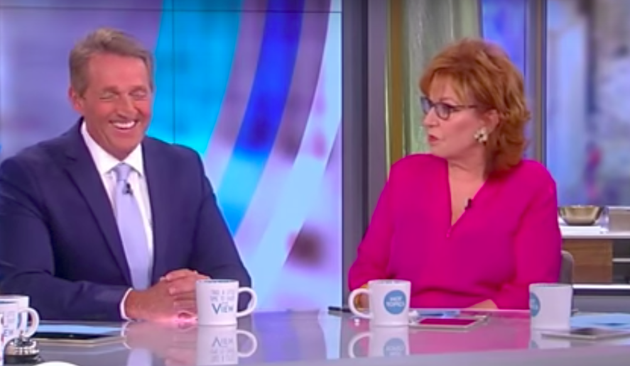 'View' Guest Flake Laughed at Behar's 'Unfair' Semi-Automatic Gun Remark. But She Wasn't Laughing...