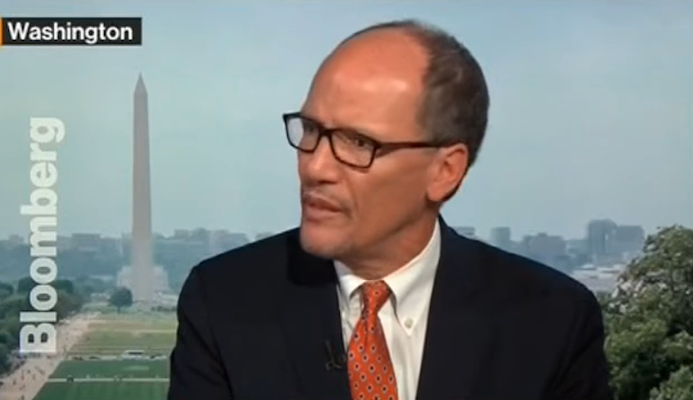 Here's DNC Chair Perez's 'Answer' After Being Asked Three Times If DNC Rigged Primary