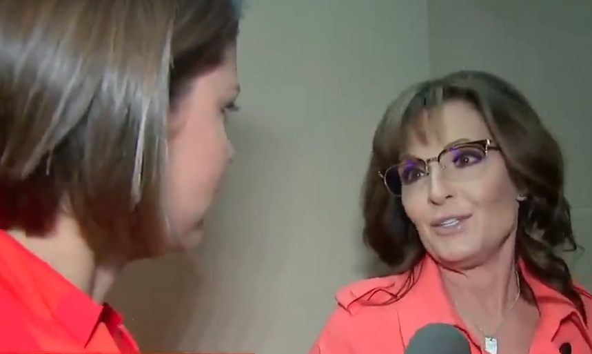 Palin: People Don't Sexually Harass Me Because They "Know That I'm Probably Packing"