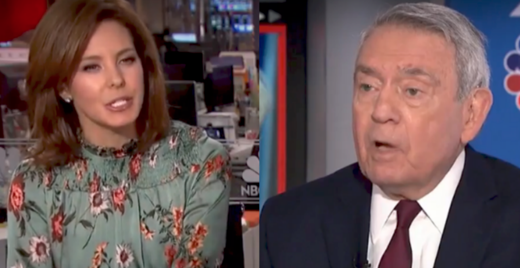 MSNBC Brings Former CBS News Anchor Dan Rather On to Talk About Trump Attacking 'Fake News'