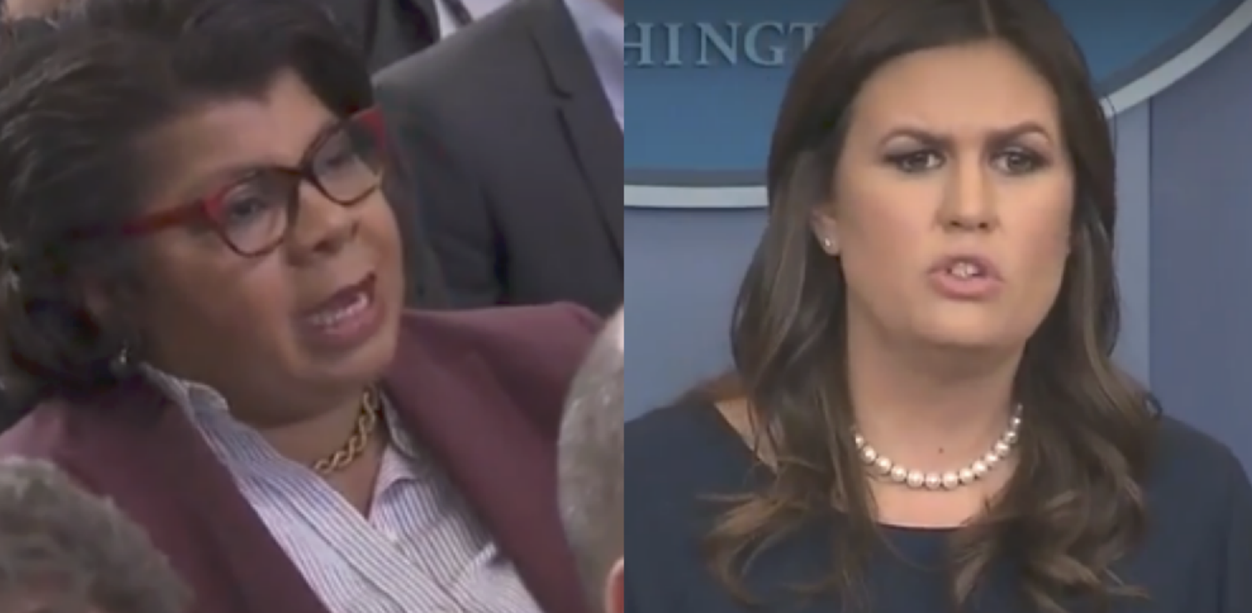 WH Reporter Ryan Called Sanders' Thanksgiving Pie Photo a 'Fake.' The Press Sec Had Snappy Response