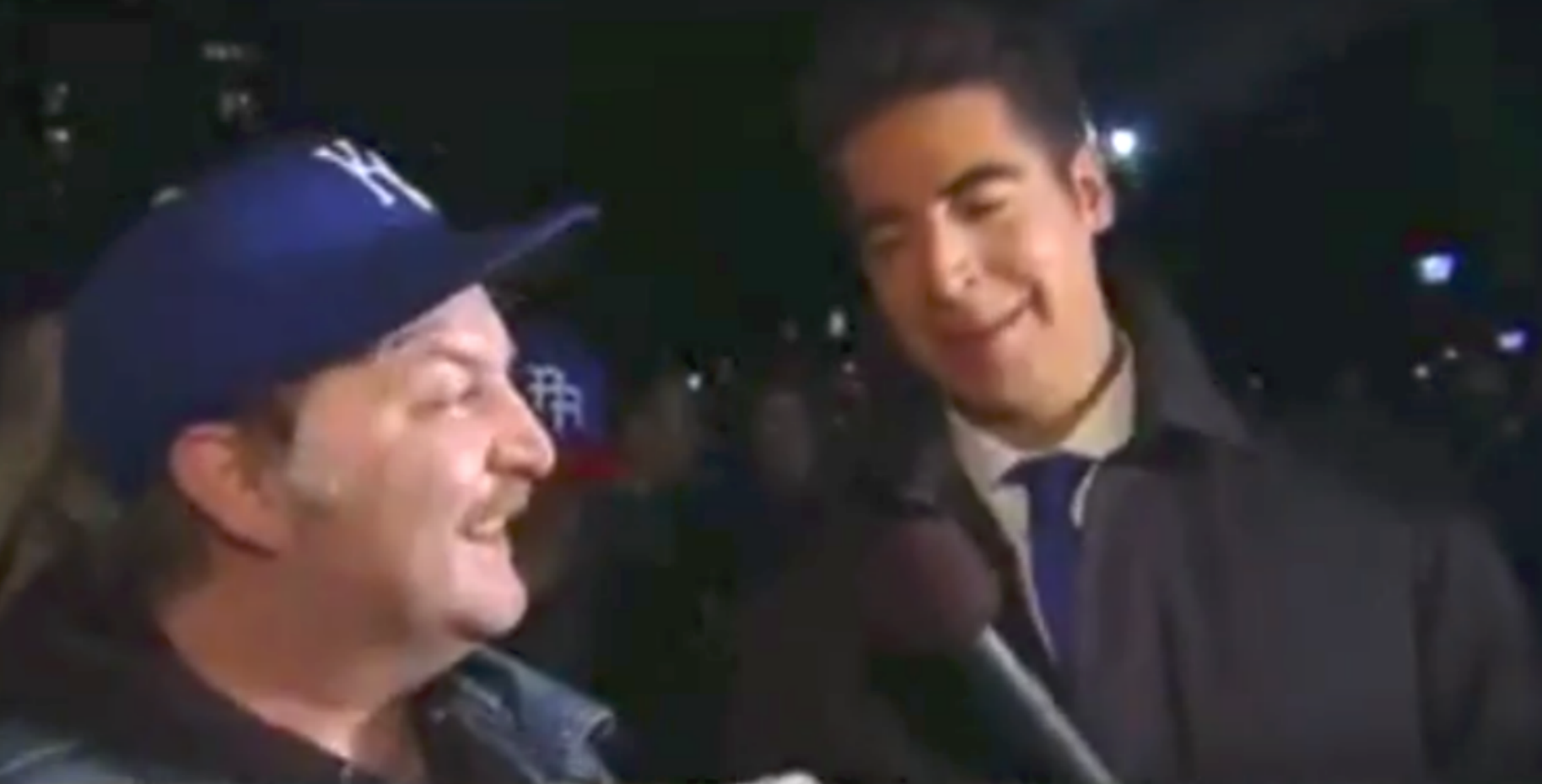 'Scream at the Sky' Protester Tells Jesse Watters to "Go F**k Yourself"