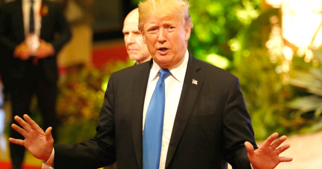 In One of His First Tweets Since Returning from Asia, Trump Lambasted CNN: "I was Forced to..."