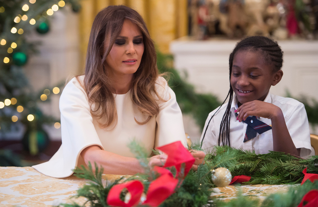 Fashion Media Attack Melania Trump Over White House Christmas Decorations