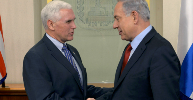 Pence Delays Upcoming Trip to Israel... Due to Congress