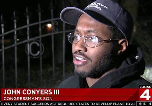 Conyers' Son, Handpicked Successor Was Previously Arrested for Domestic Assault