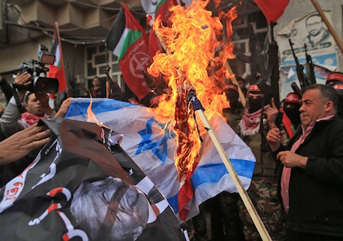 Protests Against Trump's Recognition of Jerusalem Marked by Calls for Violence Against Jews
