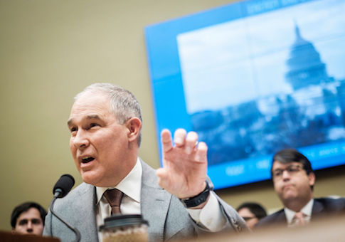 EPA Bureaucrats Complain Pruitt Doesn't Want Them to Conspire Against Trump
