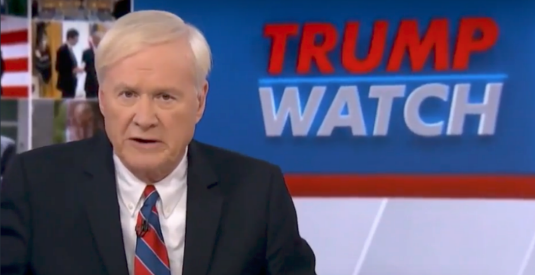 Chris Matthews Says Trump’s Recognition of Jerusalem Breaks His Promise Not to Enter ‘Stupid Wars’