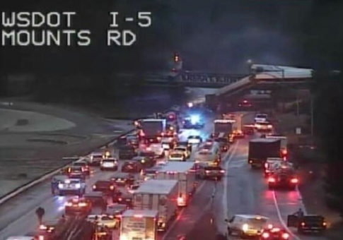 Amtrak Train Derails on Highway Bridge in Washington State, Several Killed