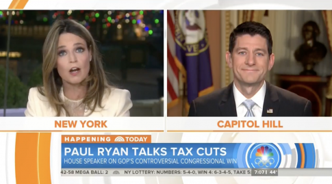 Guthrie Asks Ryan if He's Living in 'Fantasy World' on Taxes