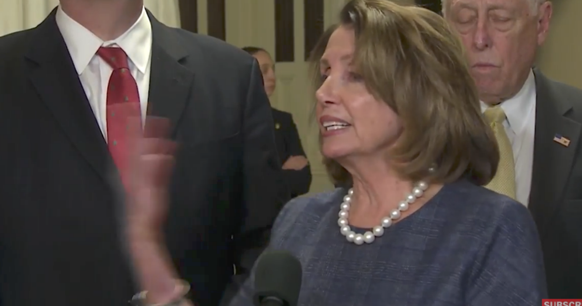 Pelosi Throws Her Hands in The Air And Dramatically Calls GOP Tax Reform Bill: "Armageddon"