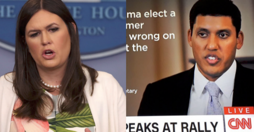 Sarah Sanders Catches On-Air Graphic Mistake by CNN And Calls Them Out: "It is Fake News..."