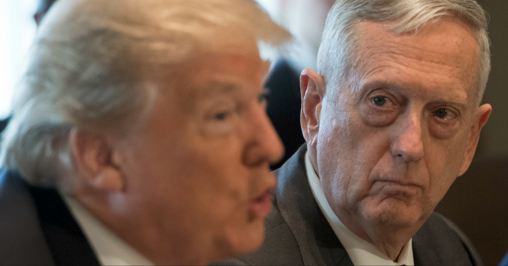 Mattis Pushes Back On Report of Trump's Resistance to Russia Briefings