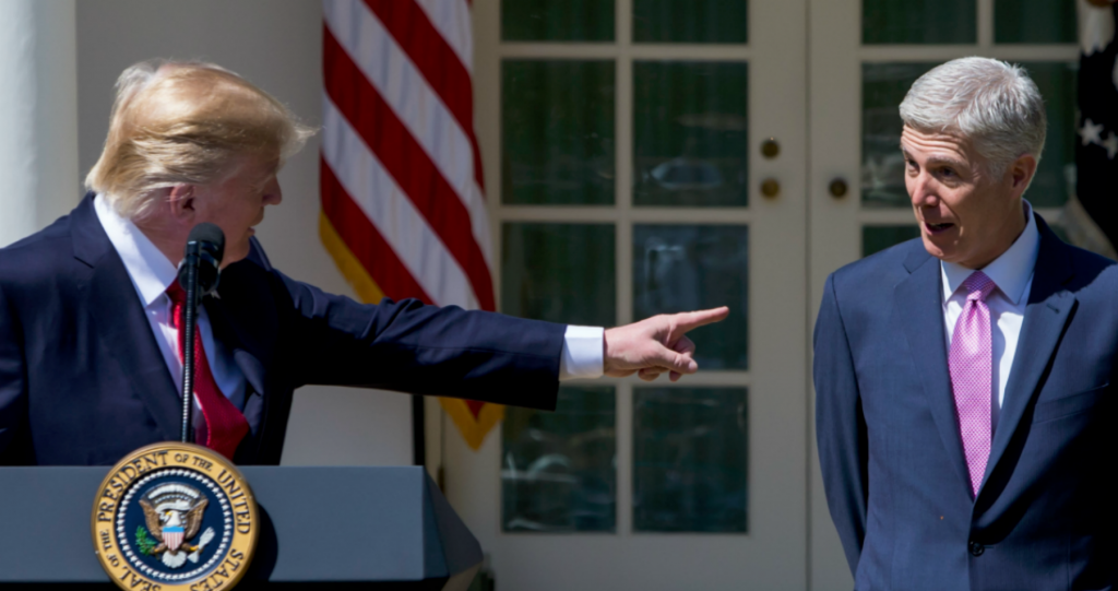 Trump Sets Record Straight on Rumors That He Contemplated Pulling Gorsuch's SCOTUS Nomination