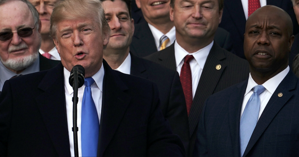 Sen. Tim Scott Embarrasses Liberal Writer Who Called Him a 'Prop’ at Tax Reform Celebration