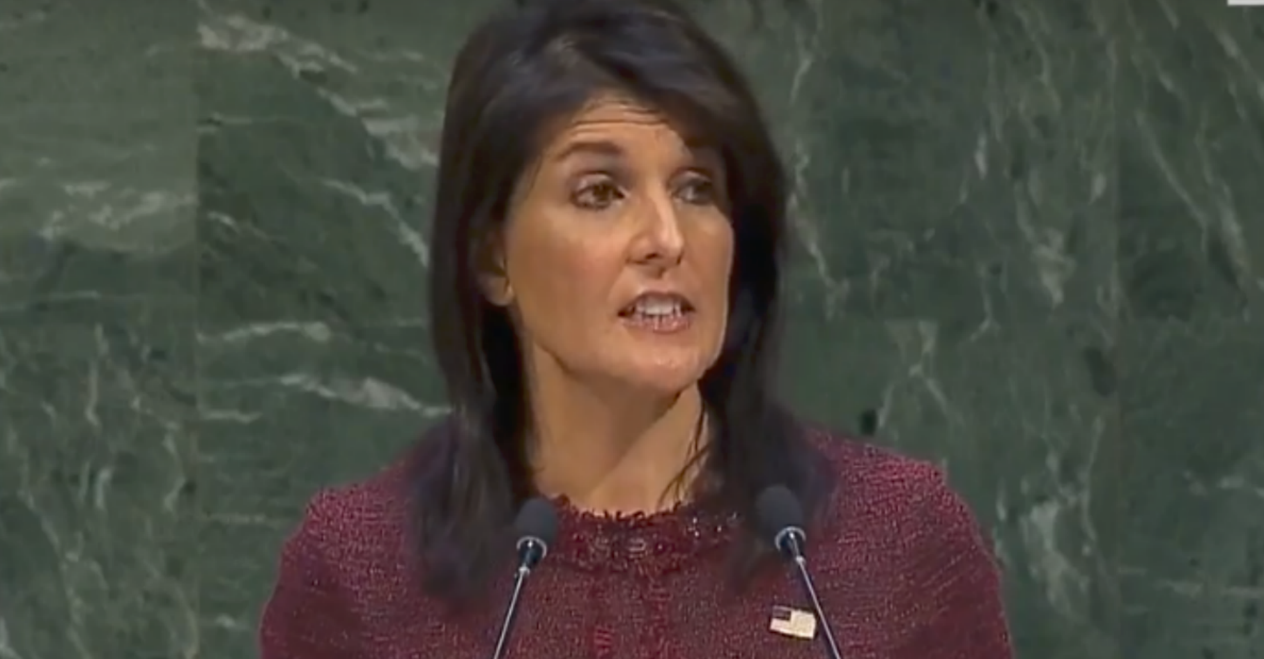 Nikki Haley Sends Warning to UN: The U.S. Will Remember This Day