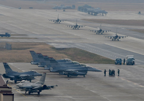 South Korea, U.S. Kick Off Large-Scale Air Exercise Amid North Korean Warnings