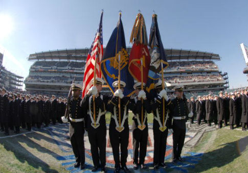U.S. Military Prepares for Annual Army-Navy Football Game