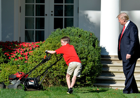 2017 Man of the Year: The Kid Who Mowed the White House Lawn
