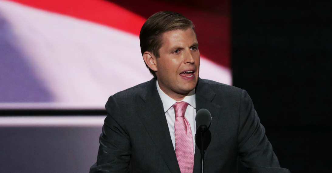 Washington Post Misquotes Eric Trump and Casts Him as 'Out-of-Touch'