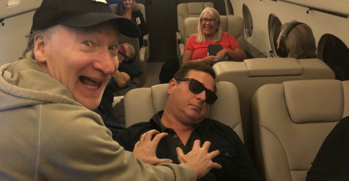 Bill Maher Fake Gropes Bob Saget in Photo Mocking Al Franken