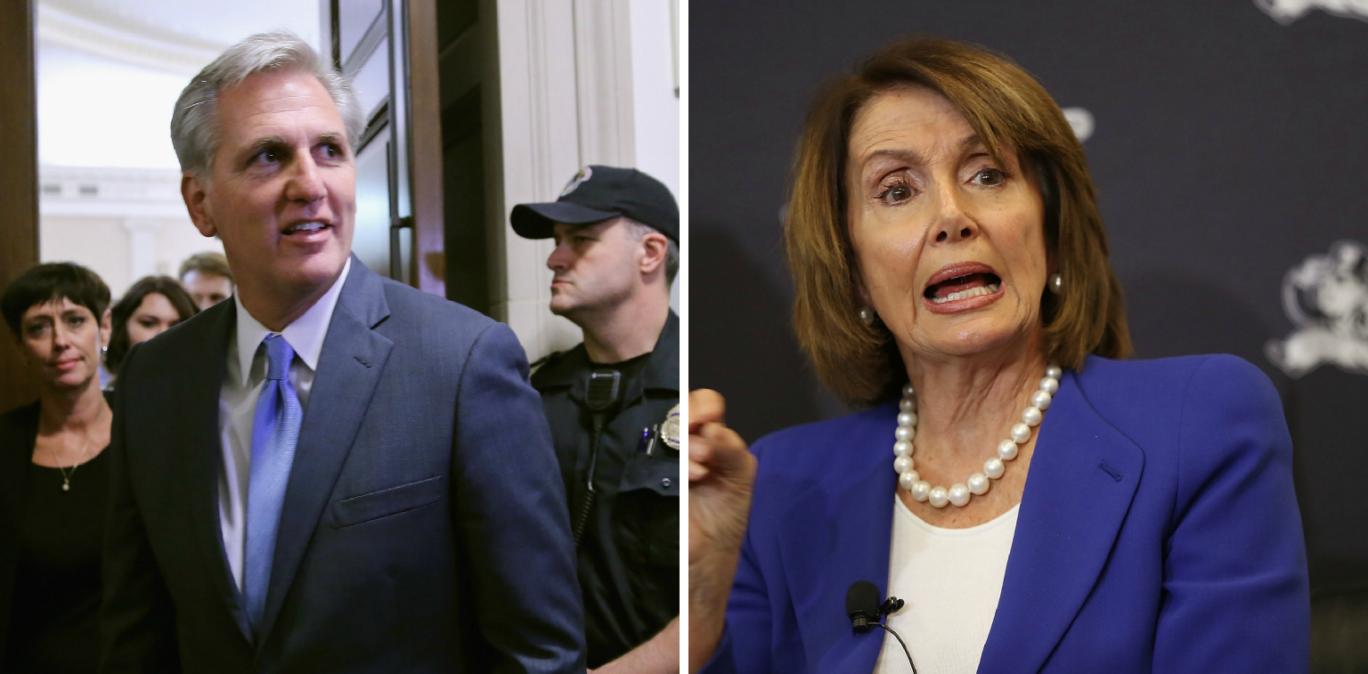 House Majority Leader Kevin McCarthy Takes Not-So-Thinly-Veiled Shot at Nancy Pelosi