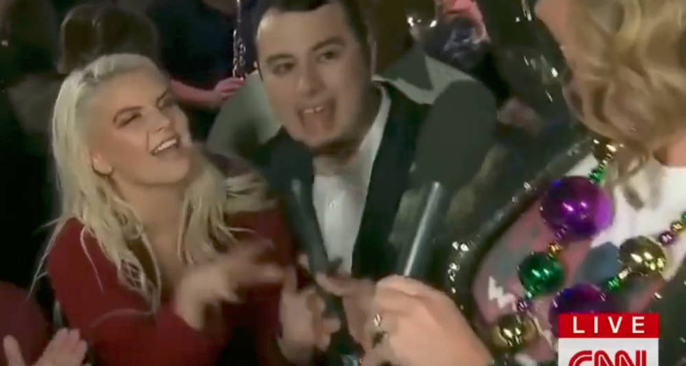 Couple Who Trolled CNN With Fake Proposal on NYE Reveal How They Pulled It Off