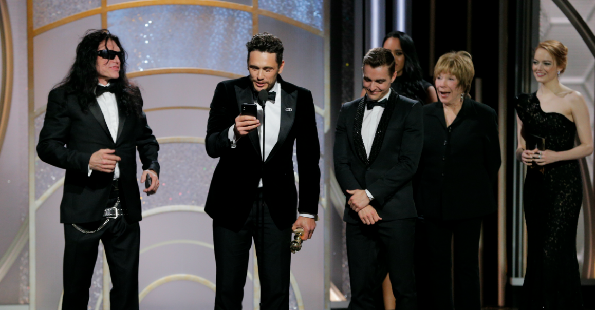 Liberal Journalists and Activists Slam Male Golden Globe Winners for Their Silence