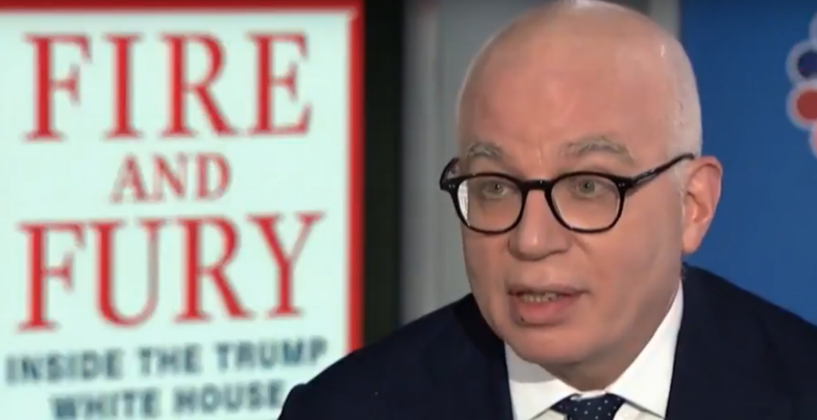 Trump Book Author Replies Bluntly When Asked If WH Officials Are "Lying" About Being Misquoted