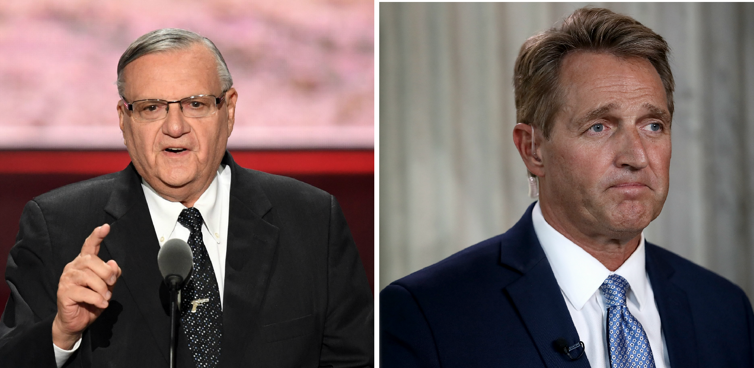 Former Sheriff Joe Arpaio Jumps Into Arizona Senate Race for Flake's Seat