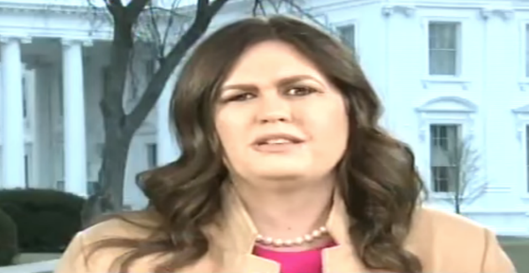 Sanders Gives Her Reason for Why DACA Deal Isn't Done: "Dems Don't Want to See Trump Be Successful"
