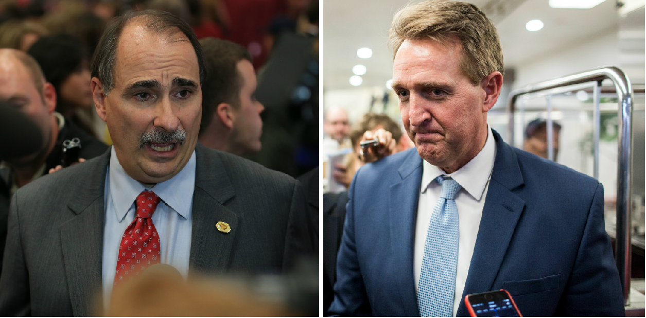 Fmr Obama Adviser Axelrod Slams Sen. Flake for His Comparison of Trump to Stalin