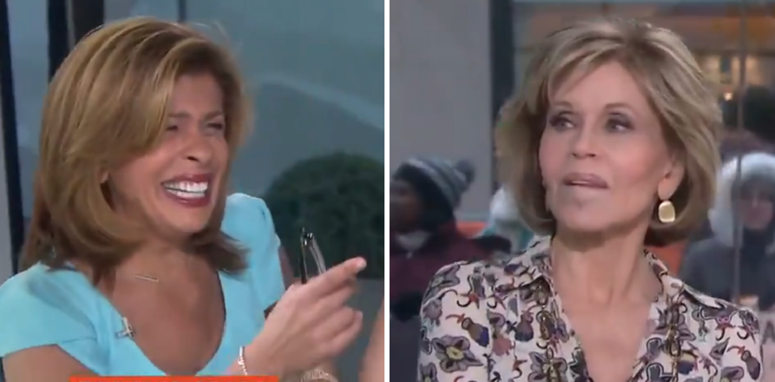 Jane Fonda Lands Such a Snappy Joke About Megyn Kelly's 'Facelift' Comment, NBC Hosts Burst Out Laughing