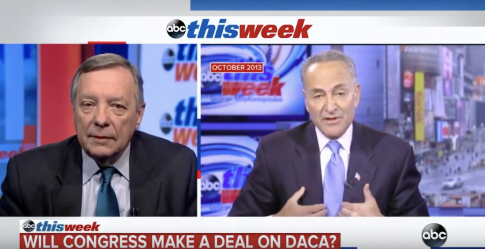 Stephanopoulos to Durbin: 'Is It Right to Hold the Government Hostage?'