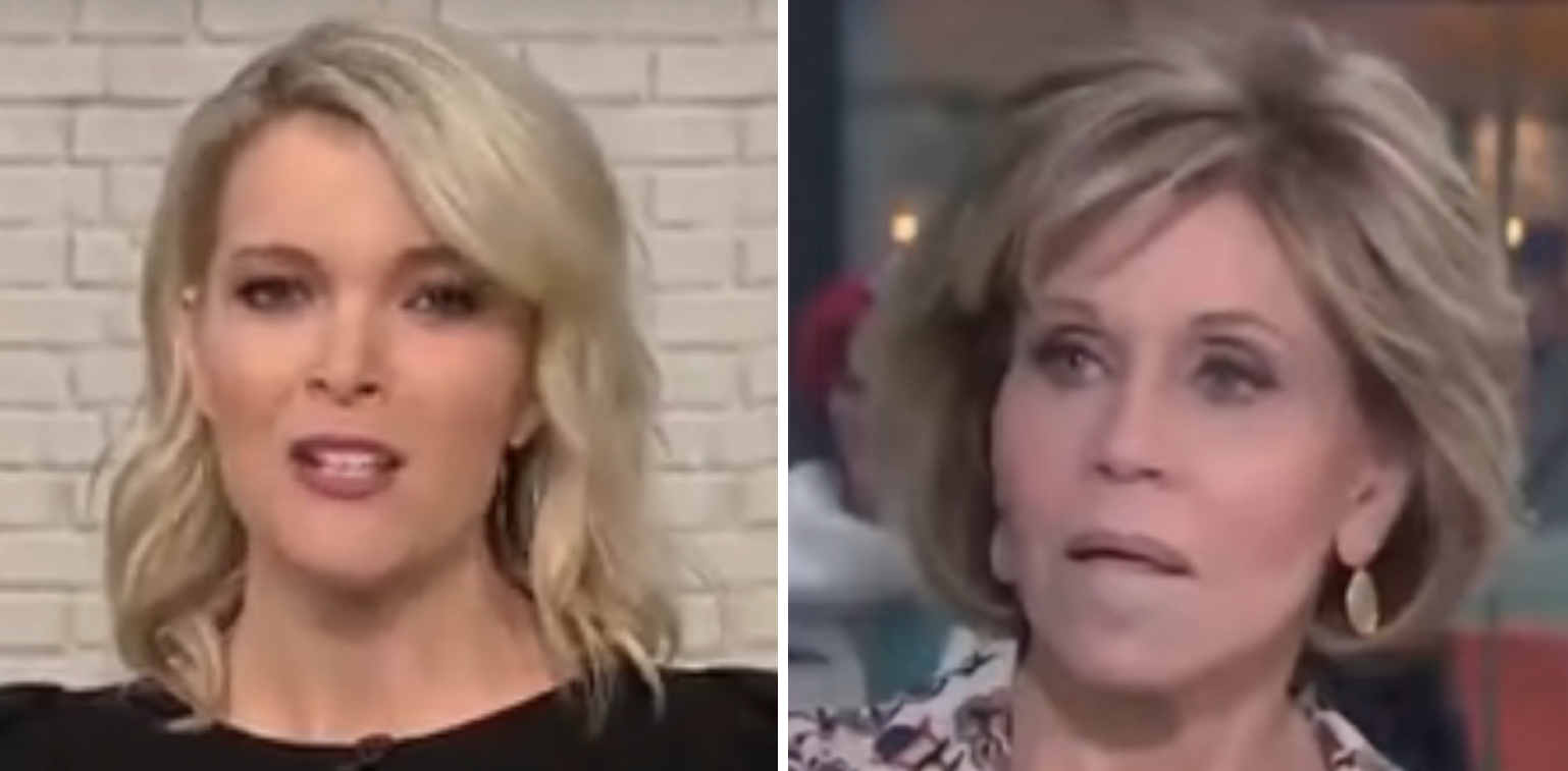 Report: Kelly Asked NBC for Permission to Hit Back at Fonda. But Execs Were Floored by What She Said