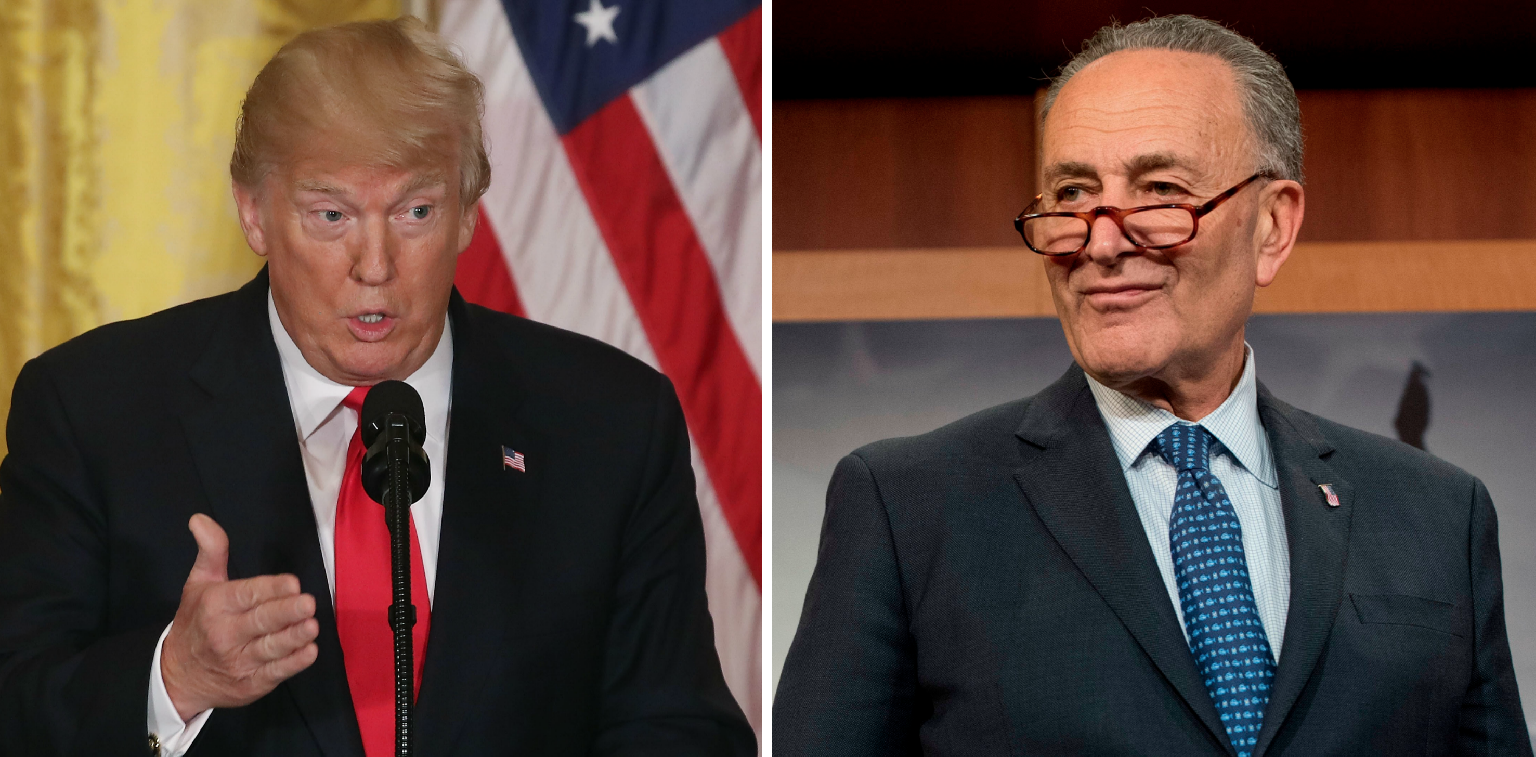 Trump Reaffirms His Terms for For Protecting DACA: "Cryin' Chuck Schumer Fully Understands..."