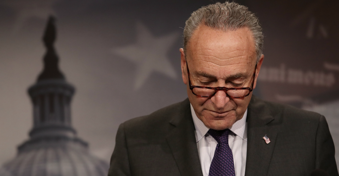 GOP Group Hands Out 'I Shut Down the Government' T-Shirts to Schumer and Top Democrats
