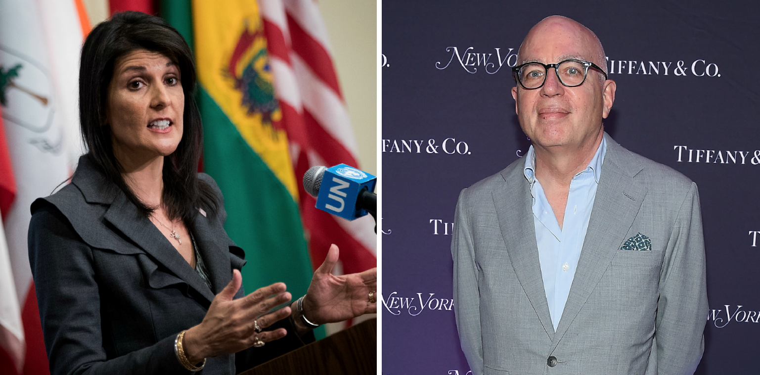 Nikki Haley Slams Trump Book Author for Spreading 'Offensive' Rumor of Infidelity