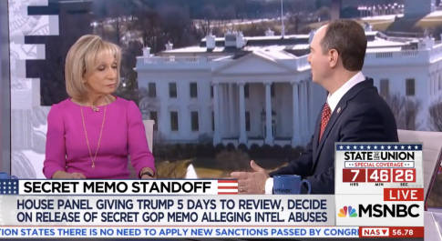 Schiff: I Can't Comment on Nunes Memo of 'Very Misleading Spin'