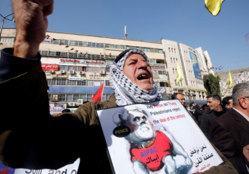 Angered by Trump, Palestinian Protesters Disrupt Business Seminar U.S. Helped Organize