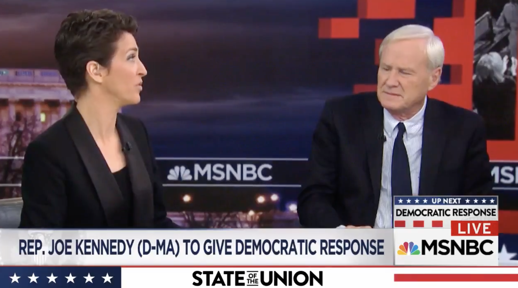 MSNBC Outraged at Trump Telling Story of Otto Warmbier's Death: 'He Wants a War With North Korea'