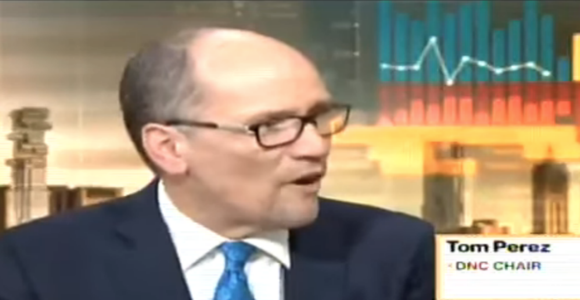 DNC Chair Perez Defends Dems Frowning Through SOTU: "It's Hard to Be Warm and Fuzzy..."