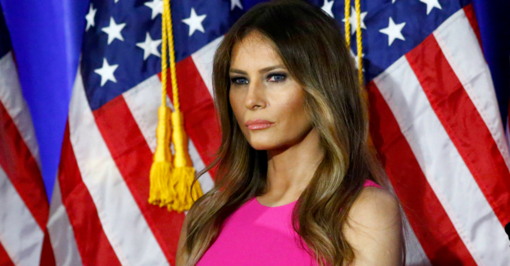 AP Says Melania Trump's Choice of Clothes "Goes Against Her Husband's Agenda"
